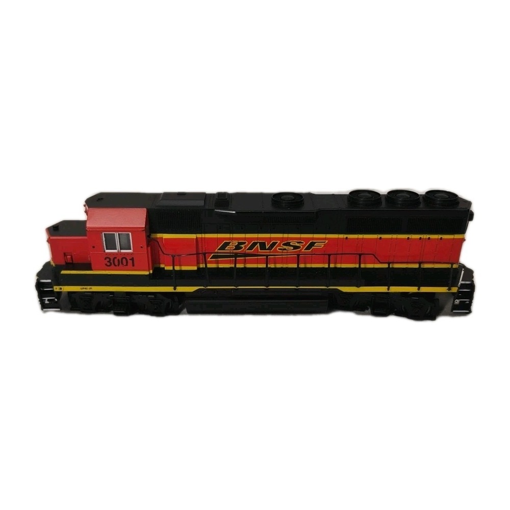 Bachmann HO Scale BNSF 3001 Diesel Locomotive Orange Black Yellow Works Video